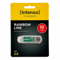 USB-pulk INTENSO 3502480 32 GB Must Läbipaistev 32 GB DDR3 SDRAM