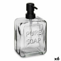 Seebi dosaator Pure Soap Kristall Must Plastmass 570 ml (6 Ühikut)