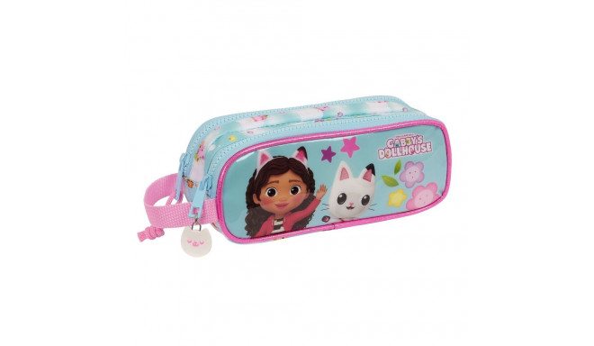 Double Carry-all Gabby's Dollhouse Blue 21 x 8 x 6 cm