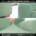 Cover for chaise longue with short left arm Sofaskins NIAGARA 210 - 340 cm - Yellow