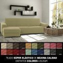 Cover for chaise longue with short left arm Sofaskins NIAGARA 210 - 340 cm - Yellow