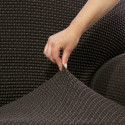 Pārsegs atpūtas krēslam ar īsu kreiso roku Sofaskins NIAGARA 210 - 340 cm - Dzeltens