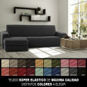 Cover for chaise longue with short left arm Sofaskins NIAGARA 210 - 340 cm - Yellow
