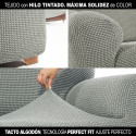 Cover for chaise longue with short left arm Sofaskins NIAGARA 210 - 340 cm - Yellow