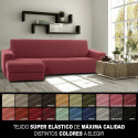 Cover for chaise longue with short left arm Sofaskins NIAGARA 210 - 340 cm - Yellow