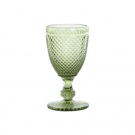Glāžu Komplekts DKD Home Decor Zaļš Stikls 240 ml