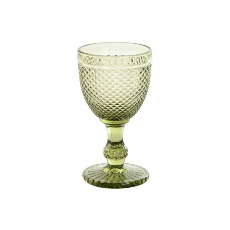 Набор рюмок DKD Home Decor Зеленый Стеклянный 325 ml