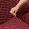 Cover for chaise longue with long left arm Sofaskins NIAGARA 210 - 340 cm - Coral