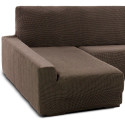 Cover for chaise longue with long left arm Sofaskins NIAGARA 210 - 340 cm - Coral