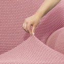 Cover for chaise longue with long left arm Sofaskins NIAGARA 210 - 340 cm - Coral