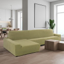 Cover for chaise longue with long left arm Sofaskins NIAGARA 210 - 340 cm - Coral