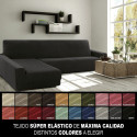 Cover for chaise longue with long left arm Sofaskins NIAGARA 210 - 340 cm - Coral