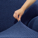 Cover for chaise longue with long left arm Sofaskins NIAGARA 210 - 340 cm - Coral