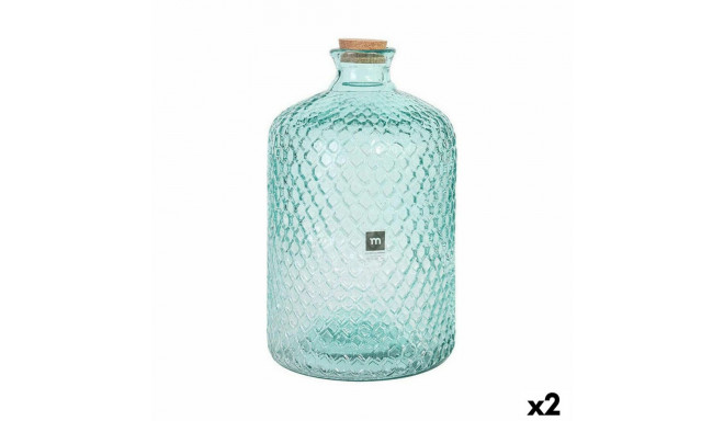 Bottle La Mediterránea Primavera grabada Glass 5 L (2 Units)