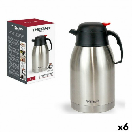 Thermo Jug ThermoSport 205339 2 L Stainless steel (6 Units)
