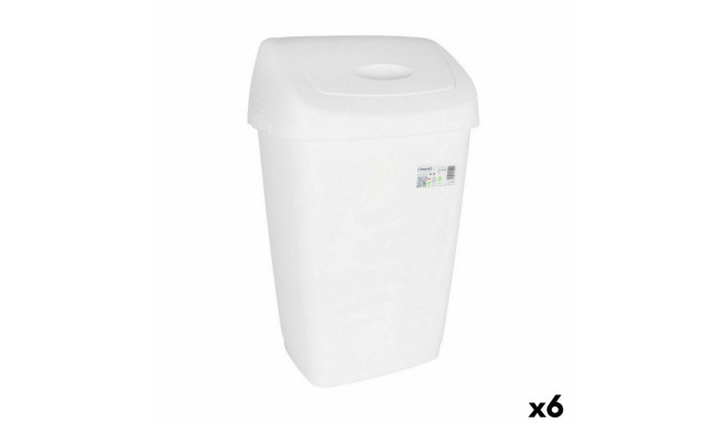 Rubbish bin Tontarelli Aurora Tipper truck White 50 L (6 Units)