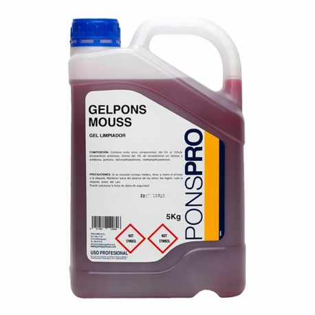 Käteseep Ponspro Gelpons Mouss Roosa 5 L