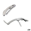 Korķviļķis ar folijas griezēju un pudeles attaisītāju Wooow Nerūsējošais tērauds 11 x 2,2 cm (36 Vie