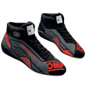 Гоночные ботильоны OMP SPORT Черный/Красный 44
