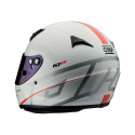 Kiiver OMP KJ8 EVO XS Valge