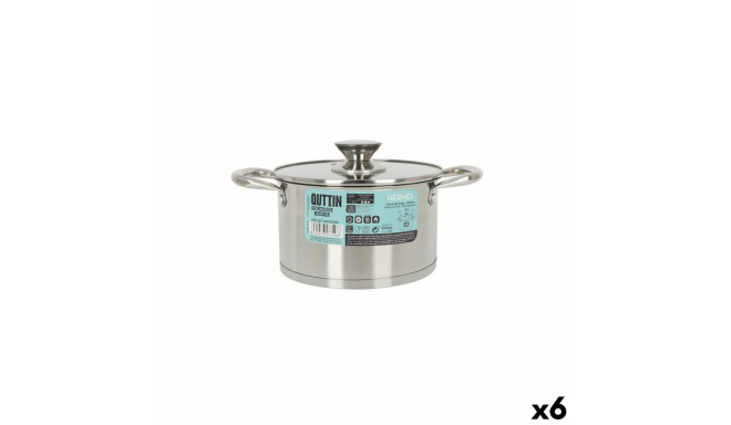 Klaaskaanega Pott Quttin Hermes Teras 2,8 L (6 Ühikut)