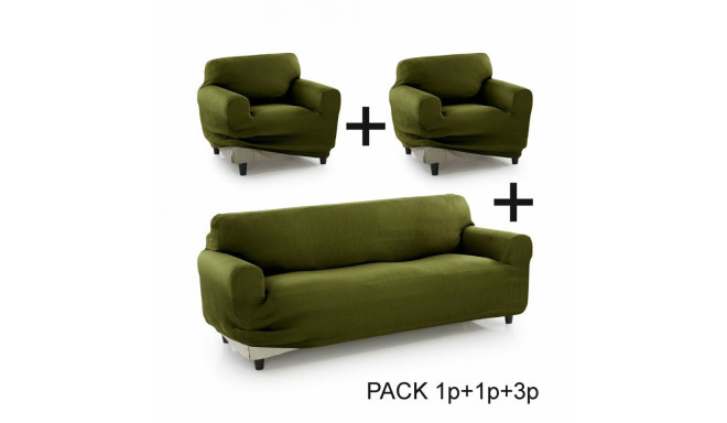Sofa Cover Sofakover Pocket Trio Romeo 3 Units - Linen
