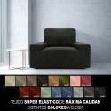 Sofa Cover Sofakover Romeo 1 place - Fuchsia