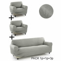 Dīvāna pārvalks Sofakover Pocket Trio Romeo 3 gb. - Lins