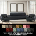 Sofa Cover Sofakover Pocket Trio Romeo 3 Units - Linen