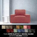 Sofa Cover Sofakover Romeo 1 place - Fuchsia