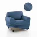 Sofa Cover Sofakover Romeo 1 place - Fuchsia