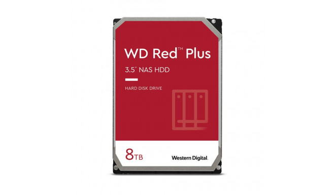 Cietais Disks Western Digital WD80EFPX 3,5" 8 TB