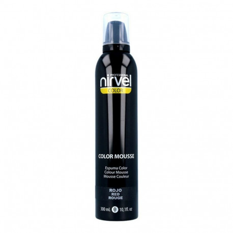 Apjomu Piešķirošas Putas Color Mousse Nirvel 300 ml Sarkans (300 ml)
