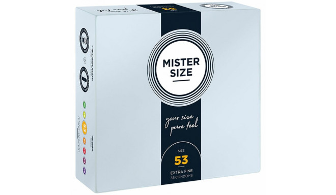Condoms Mister Size Ø 5,3 cm (36 pcs)