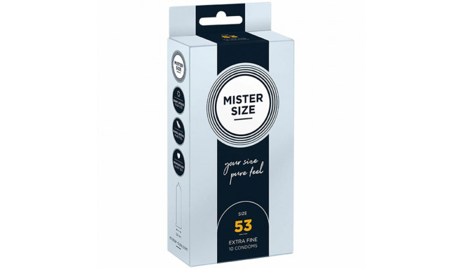 Презервативы Mister Size Экстра тонкие (53 mm)