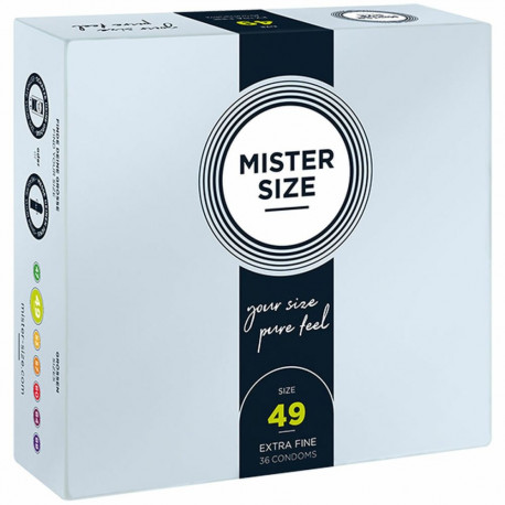 Prezervatīvi Mister Size MR4936 Ø 4,9 cm