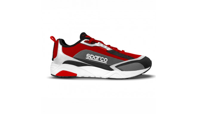 Võidusõidu poolsaapad Sparco S-LANE Must Punane - 45