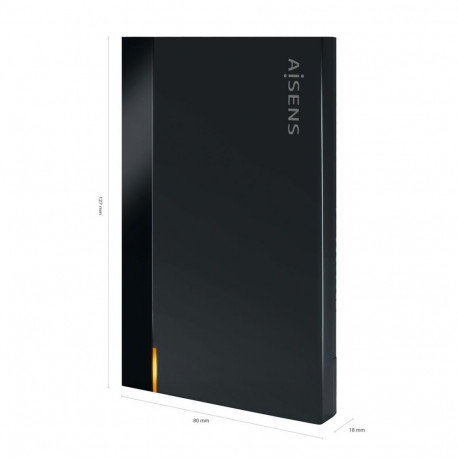 Väline Korpus Aisens ASE-2524B Must 2,5"