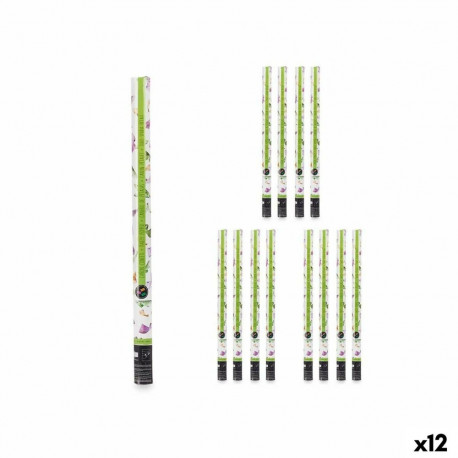 Confetti cannon 9506-80 9506-80 Multicolour Paper Cardboard 5 x 78,5 x 5 cm (12 Units)