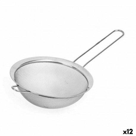 Strainer Kinvara KT1159B-14CM 201 KT1159B-14CM 201 Metal Steel 14 x 28,3 x 6,5 cm (12 Units)