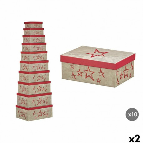 Decorative box Pincello 67 Pink Cardboard (2 Units)