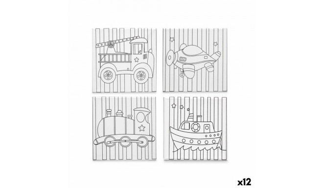 Canvas Pincello 29100259 Wood Cloth 12 Units