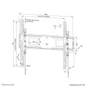 Televiisori Alus Neomounts WL35-750BL18 43"