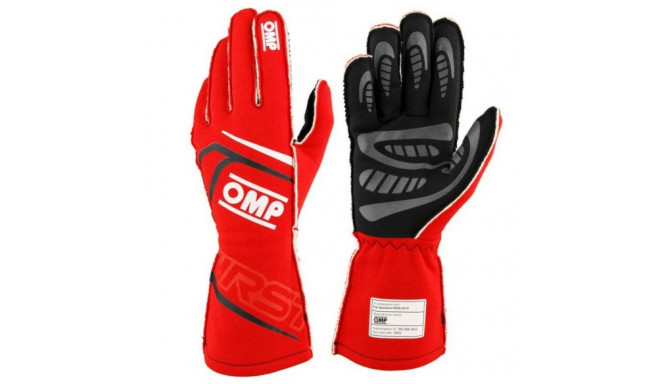 Karting Gloves OMP MY2025 Punane FIA 8856-2018 - M