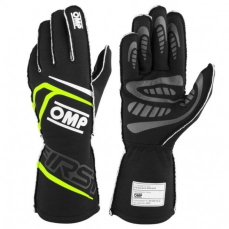 Karting Gloves OMP MY2025 Kollane Must FIA 8856-2018 - XL