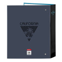 Gredzenveida stiprinājums BlackFit8 California Zils Melns A4 27 x 33 x 6 cm