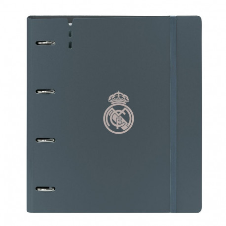Gredzenveida stiprinājums Real Madrid C.F. Pelēks 27 X 32 X 4 cm