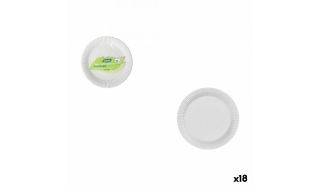 Taldrikute komplekt Inde 18 cm 25 Tükid, osad (18 Ühikut)