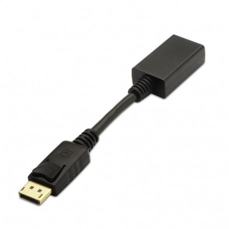 DisplayPort to HDMI Adapter Aisens A125-0134 Black 15 cm