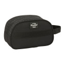 Дорожный несессер BlackFit8 Old school Чёрный Серый перерабатываемый 26 x 15 x 12 cm